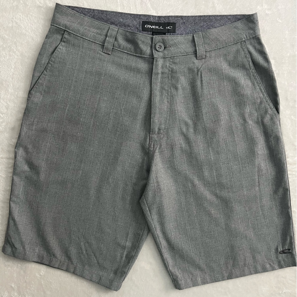 O’Neill Gray Four Pocket Shorts, Size 32